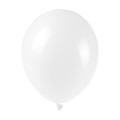 Balony pastelowe białe (50 szt.)