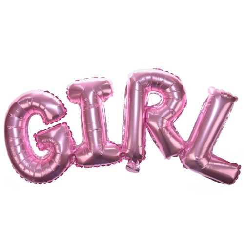 Balon foliowy napis Girl