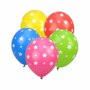 Balony gwiazdki (5 szt.)