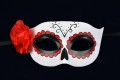 Maska wenecka z różą
