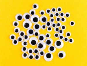 Ruszające się oczka do zestawu zrób to sam (50 szt.)