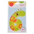 Balon foliowy cyferka zwierzątko nr 6