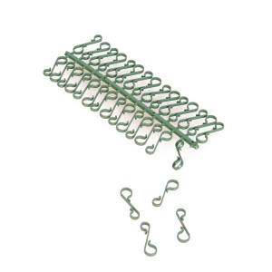 Haczyki plastikowe do ozdób (60 szt.)