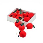 Jabłuszka flokowane (12 szt.)