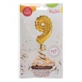 BLF4178ZLO-9-0087 5902934224178 Balon foliowy na patyczku nr 9 złoty opak@.jpg