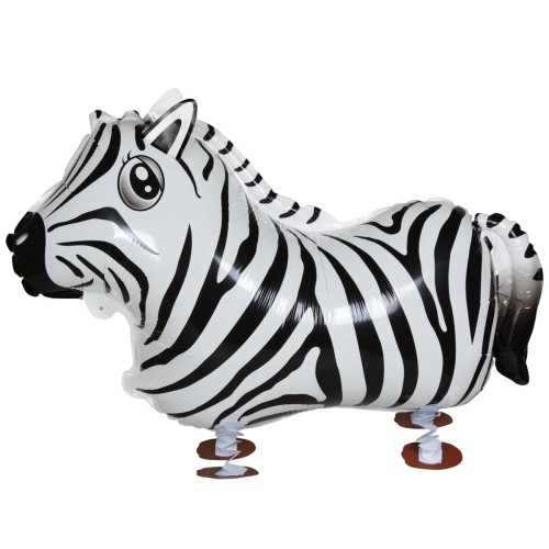 Balon foliowy chodzący - zebra