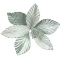 5902934227278 Brokatowa gwiazda betlejemska welurowa srebna @.jpg