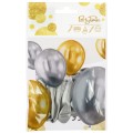5902934224413 Baloni mini - Celebrate! Efekto chromu (8szt) @.JPG