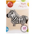 Balon foliowy chodzący - zebra