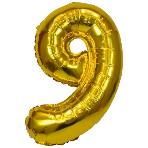 Balon foliowy cyferka XXL - nr 9