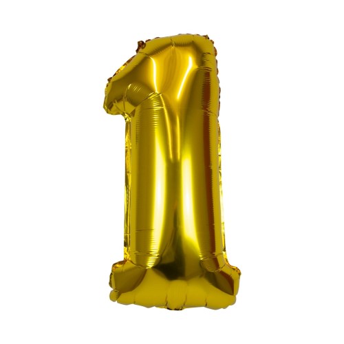 Balon foliowy cyferka nr 1