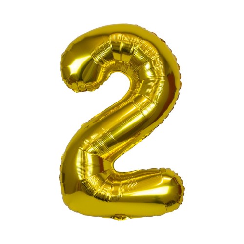 Balon foliowy cyferka nr 2
