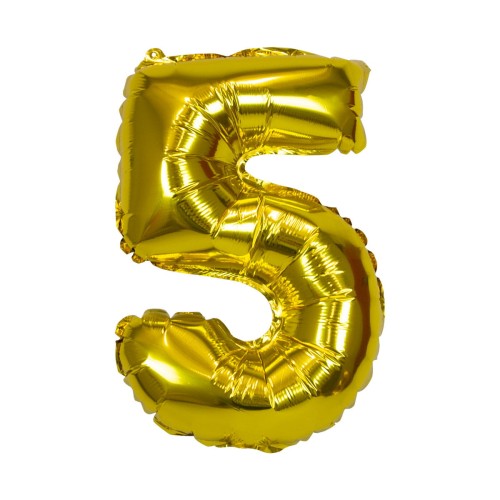 Balon foliowy cyferka nr 5