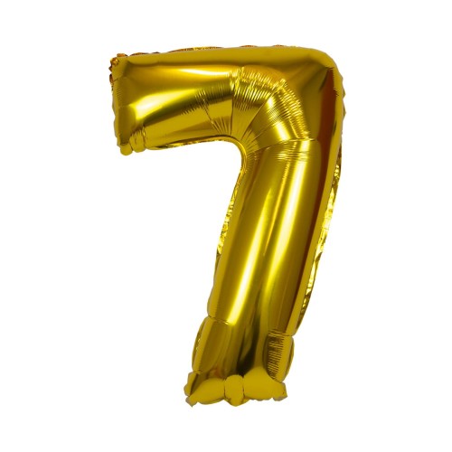 Balon foliowy cyferka nr 7