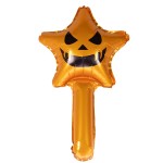 Balon foliowy z uchwytem - gwiazda