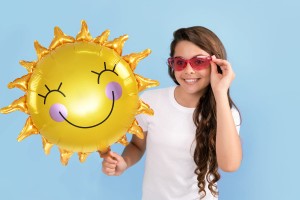 Balon foliowy słoneczko