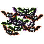 Piankowe naklejki halloweenowe (12 szt.)