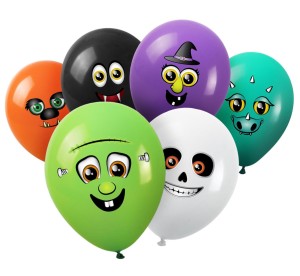 Balony potwory - zrób to sam (6 wzorów) (6 szt.)