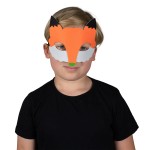 Filcowa maska zwierzątka - lis