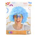 Peruka afro XXL różowa
