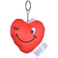 Brelok - duże serce (mix wzorów)