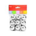 Bombki mini (9 szt.) srebrne