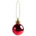 Bombki mini  (12 szt.) czerwone