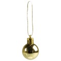 Bombki mini  (12 szt.) złote