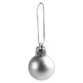 Bombki mini  (12 szt.) srebrne