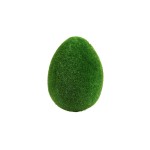 Wielkie jajo z imitacji mchu