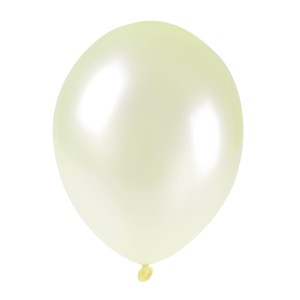 Balony metalizowane 11" kremowe (100 szt.)