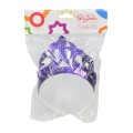 Tiara cekiny fioletowa
