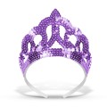 Tiara cekiny fioletowa