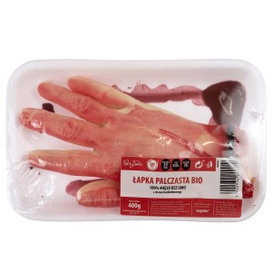 Łapka palczasta BIO - rekwizyt halloweenowy