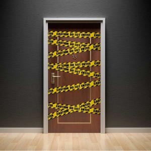 Halloweenowa taśma dekoracyjna