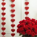 Girlanda pionowa z serduszek 2 m