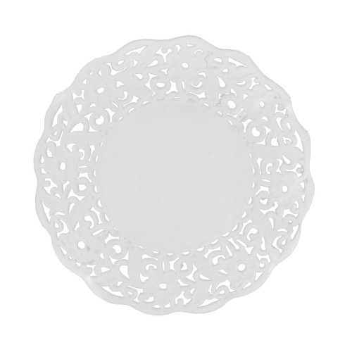 Serwetka biała śr. 10/11 cm (50 szt.) - FSC Mix Credit