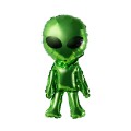 Balon foliowy UFOludek