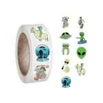 Zabawne naklejki - UFO (300 szt.)