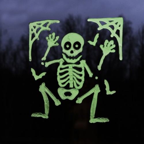 5902934244916 Żelowa dekoracja na Halloween - świecąca w ciemności - kościotrup aranżacja2@.jpg