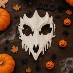 Maska czaszka - smok