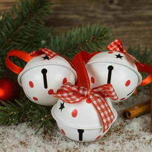 Dzwoneczki dekoracyjne - białe