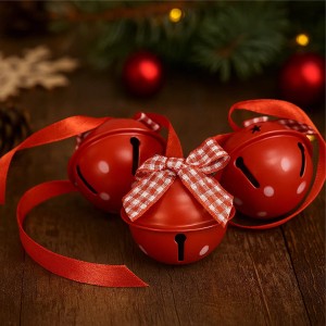 Dzwoneczki dekoracyjne - czerwone