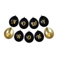 Balony z nadrukiem - Nowy Rok (9 szt.)