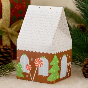 Papierowe domki na upominki (2 szt.)