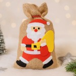 Jutowy worek na prezenty