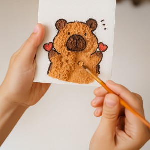 Kreatywna gąbka 3D do kolorowania