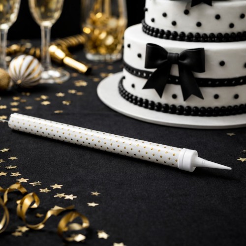 5902934247344 Fontanna party 26 cm - złote kropki@.jpg