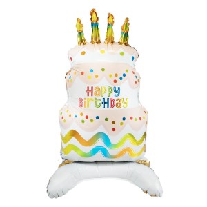 Balon foliowy stojący tort