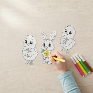 Piankowe wzory do kolorowania (3 szt.)